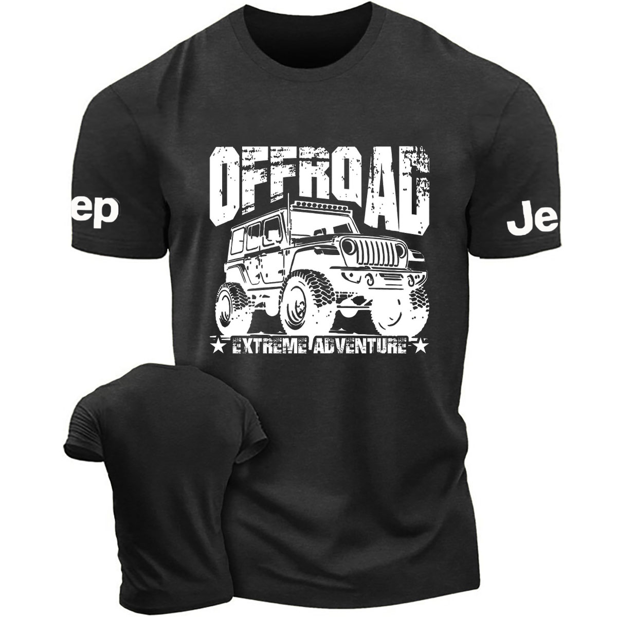 Extream Adventure Car Design T-Shirt