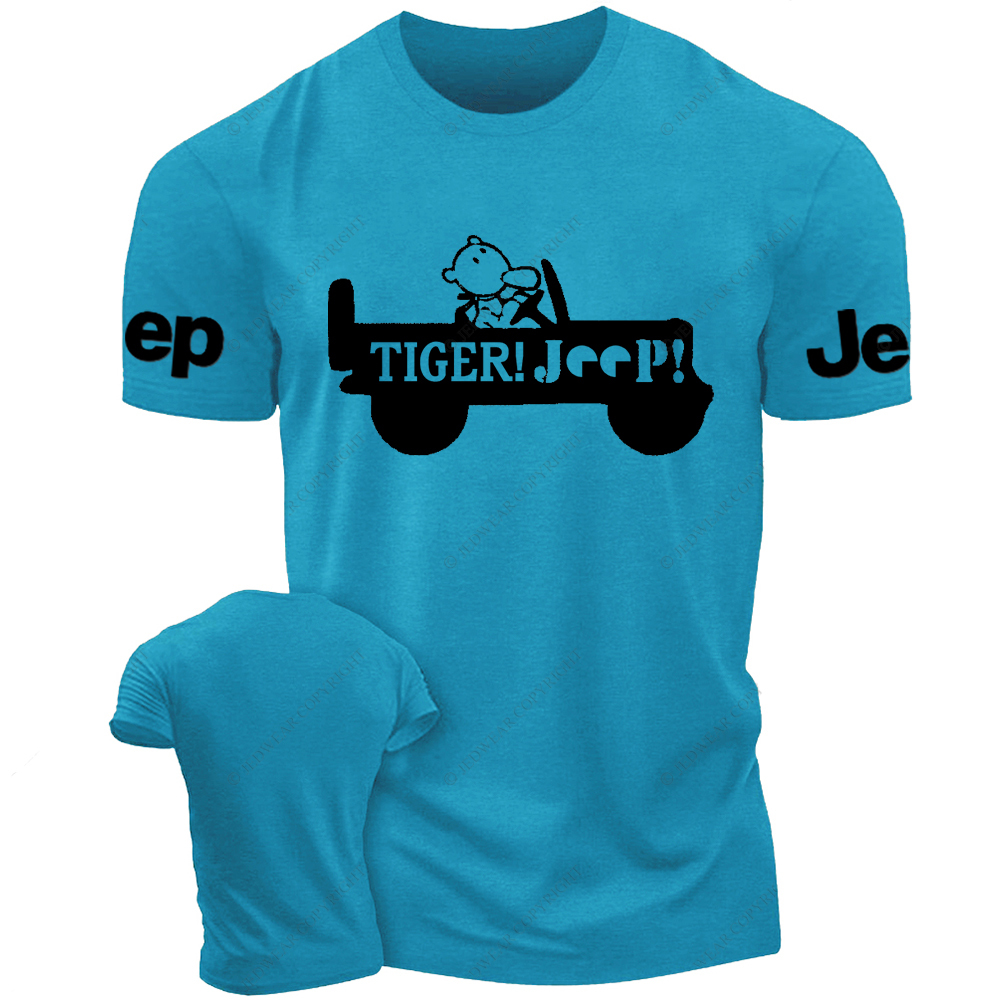 Tiger Driving A Car Jp T-Shirt