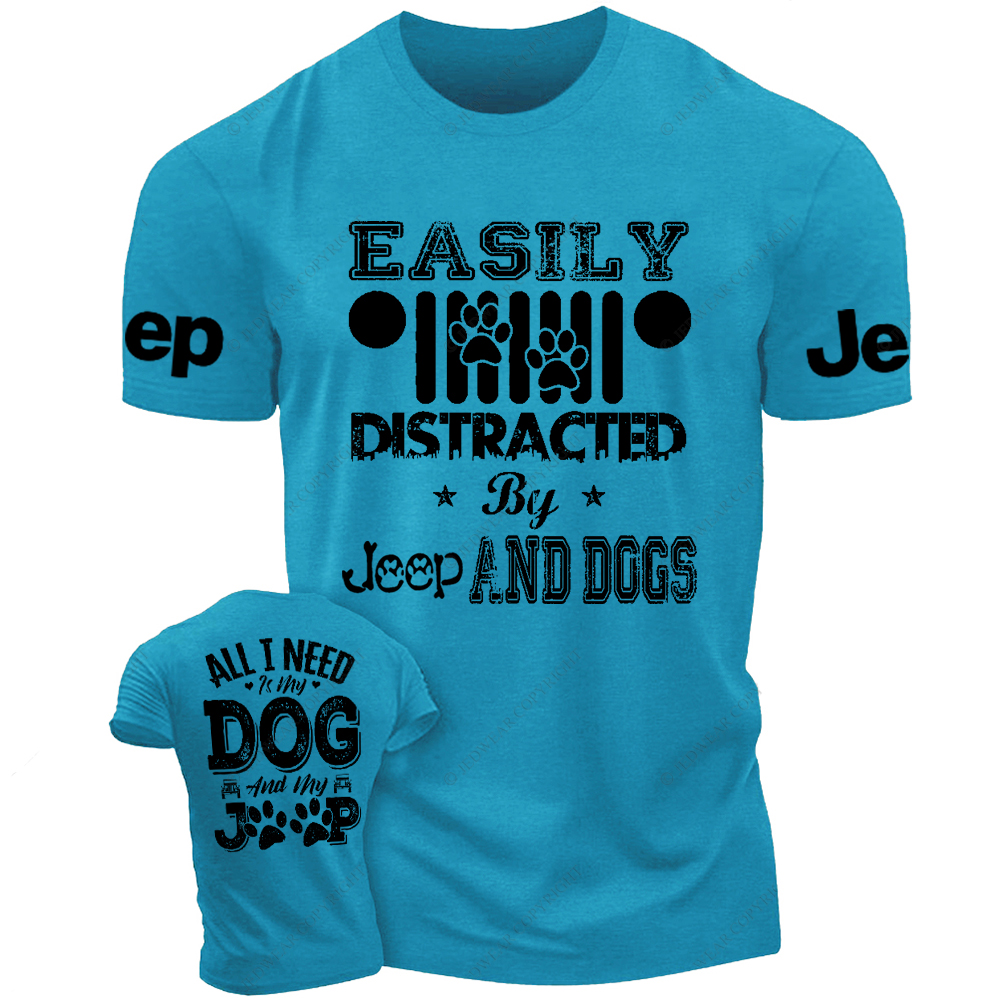 All I Need Is My Dog And My Car Jp T-Shirt