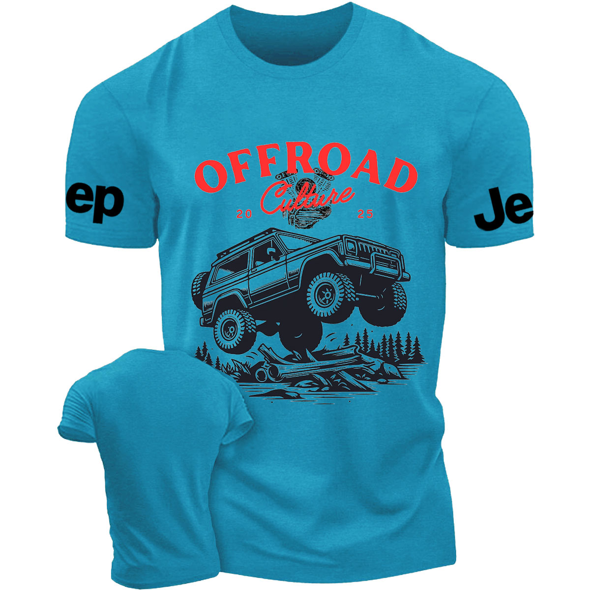Classic Offroad Culture Jp Printed T-Shirt