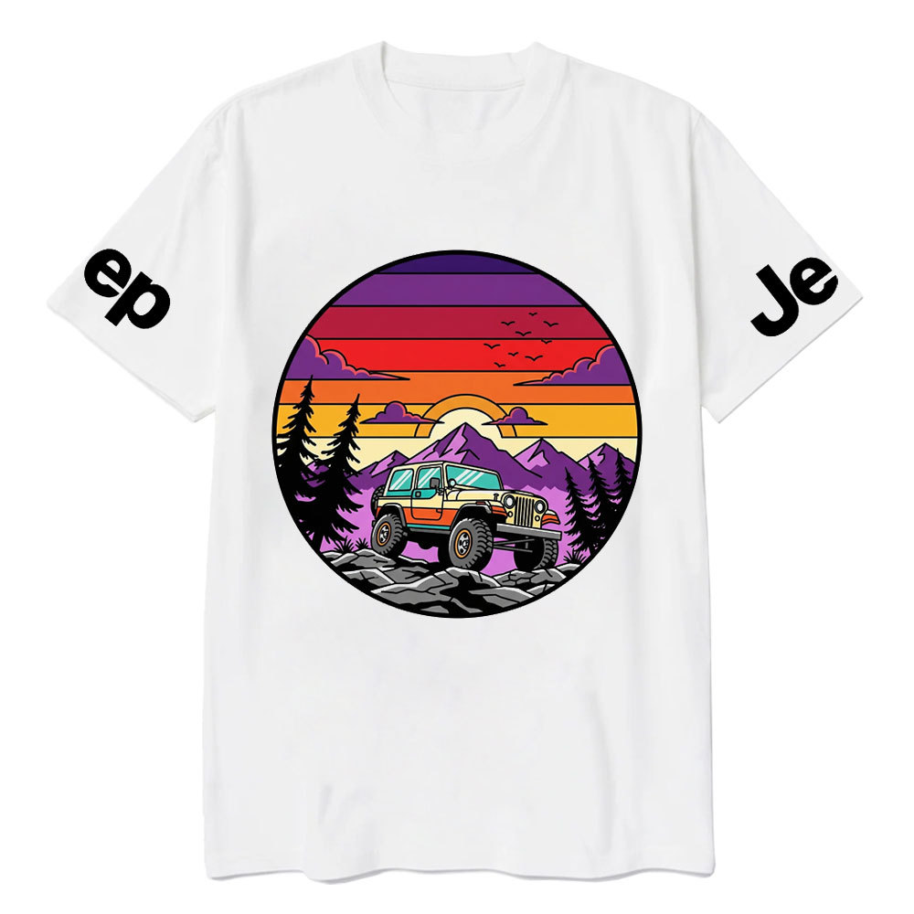 Vibrant Rugged Offroad Printed Jp T-Shirt