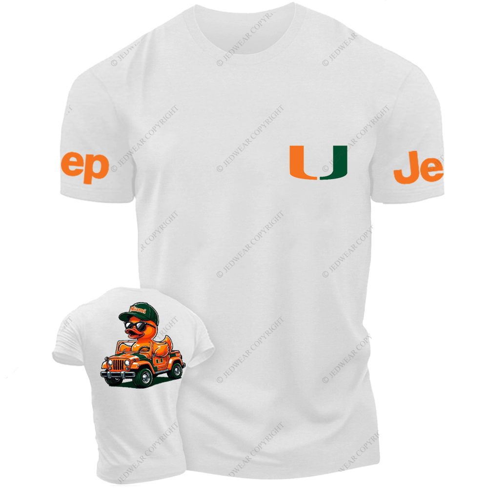 University of Miami Duck Jp T-Shirt