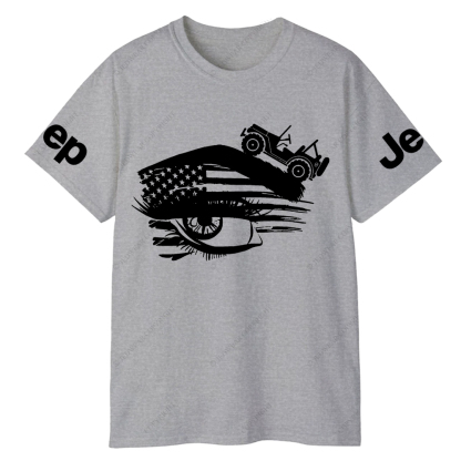 American Flag Eyes Silhouette Jp T-Shirt