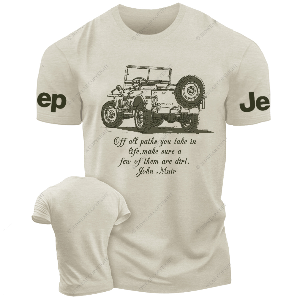 Willys Vintage US Military Offroader 4x4 Jp T-Shirt