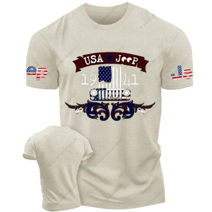 USA American Flag Military Star 1941 Jp T-Shirt