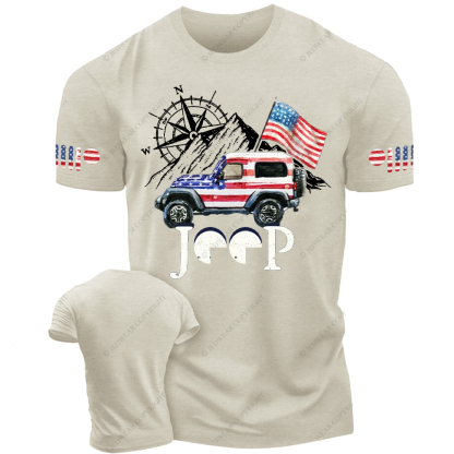 American Flag Compass Jp T-Shirt
