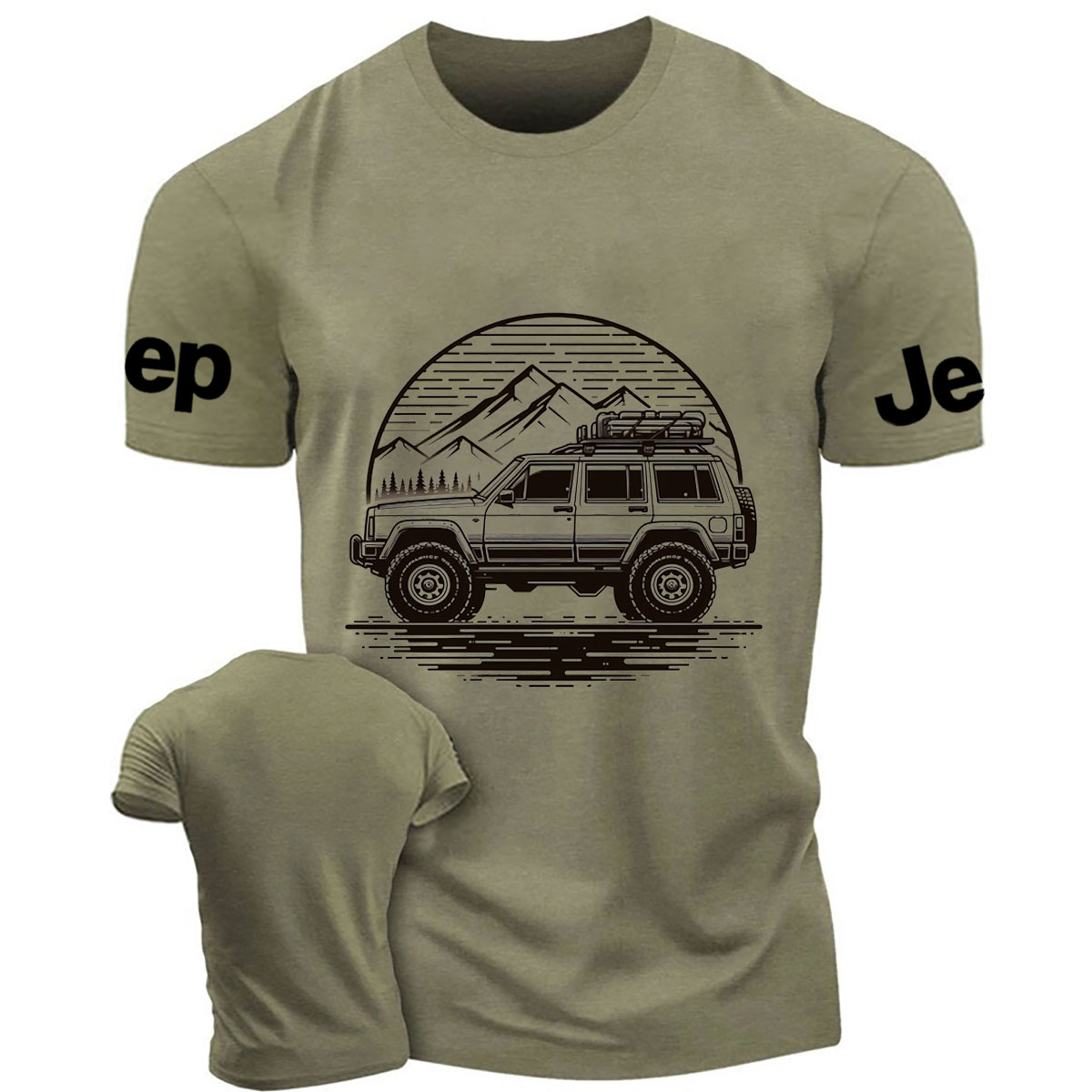 Jp Cherokee XJ 4 Liter Printed T-Shirt