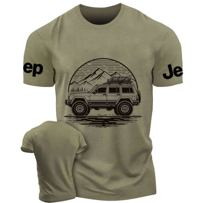 Jp Cherokee XJ 4 Liter Printed T-Shirt