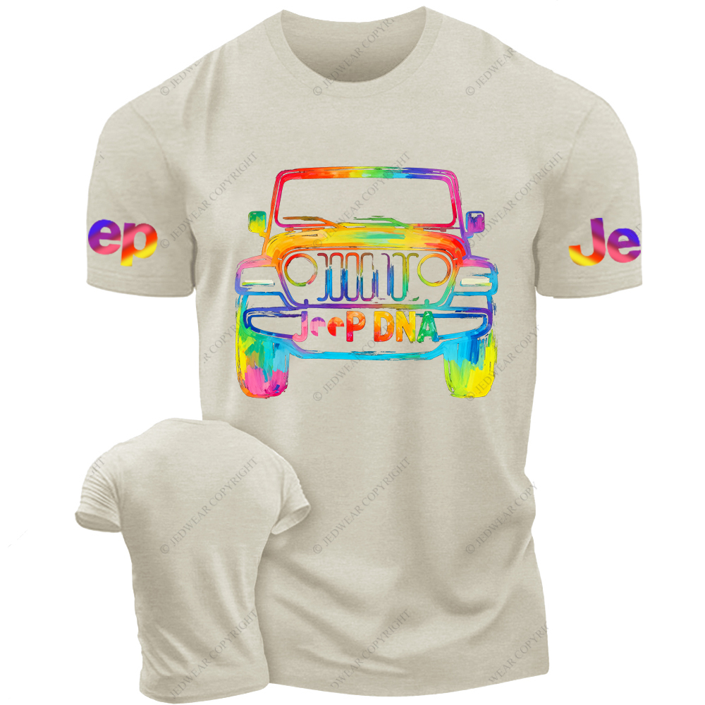 Colorful Brush Art DNA Jp T-Shirt