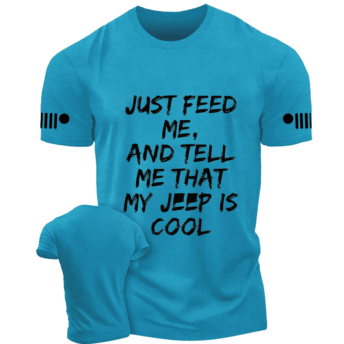 Just Feed Me And Tell Me My Jp Is Cool Printed T-Shirt