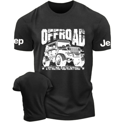Extream Adventure Car Design T-Shirt