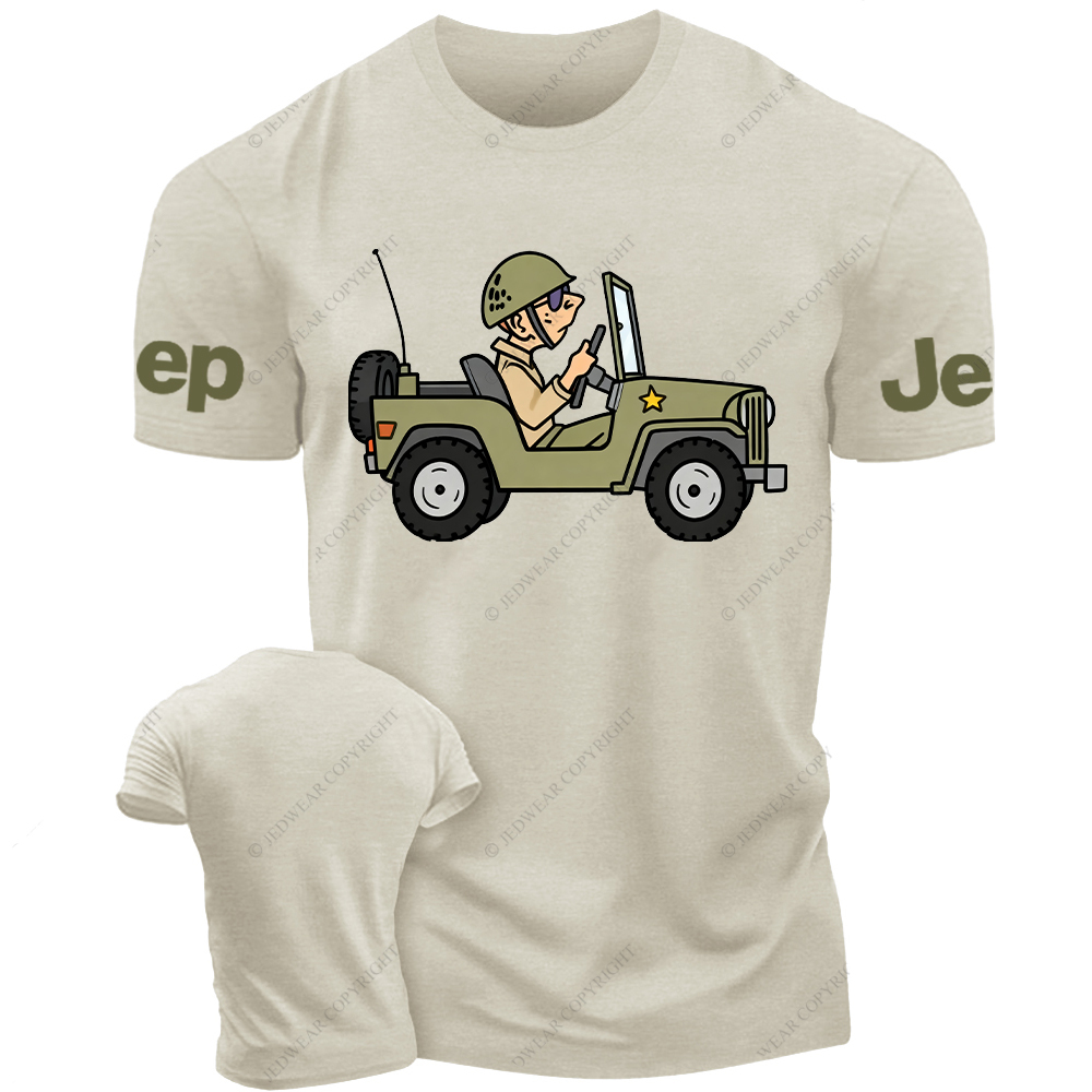 Cartoon Funny Willys Jp T-Shirt