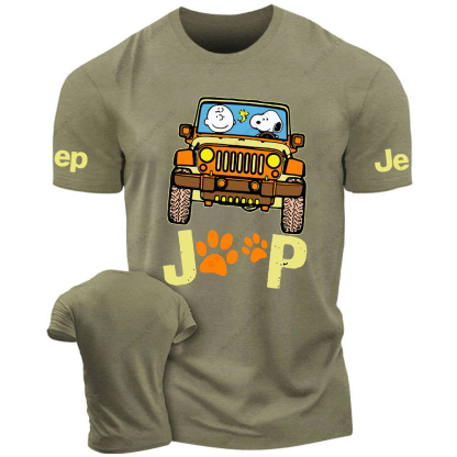 The Puppy And  Owner Are Driving  JP T-Shirt