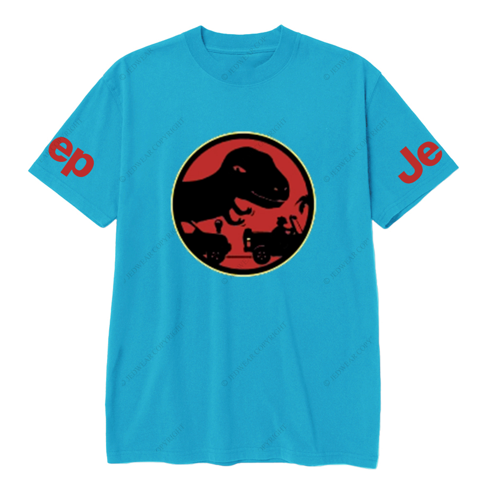 Dinosaur Behind The Car JP T-Shirt