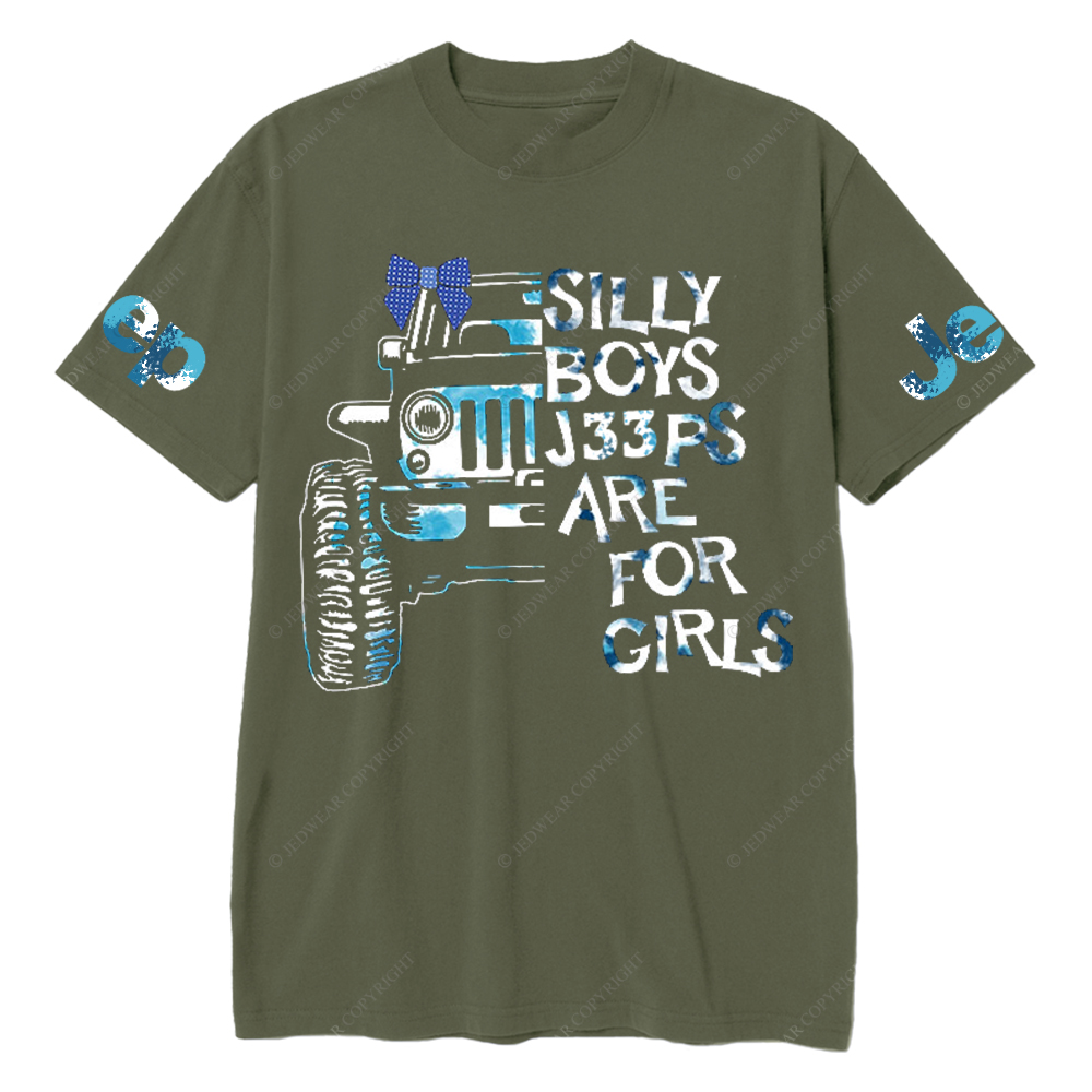 Silly Boys Cars Are For Girls Jp T-Shirt