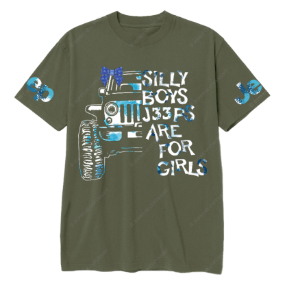 Silly Boys Cars Are For Girls Jp T-Shirt
