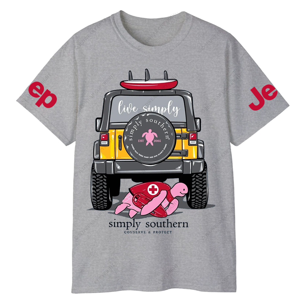  Simply Southern Turtle Tracker Lifeguard Patrol  Rider Jp T-Shirt