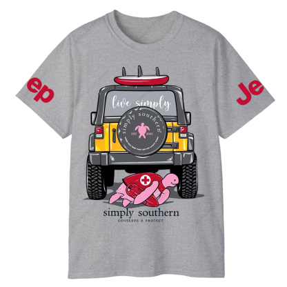  Simply Southern Turtle Tracker Lifeguard Patrol  Rider Jp T-Shirt