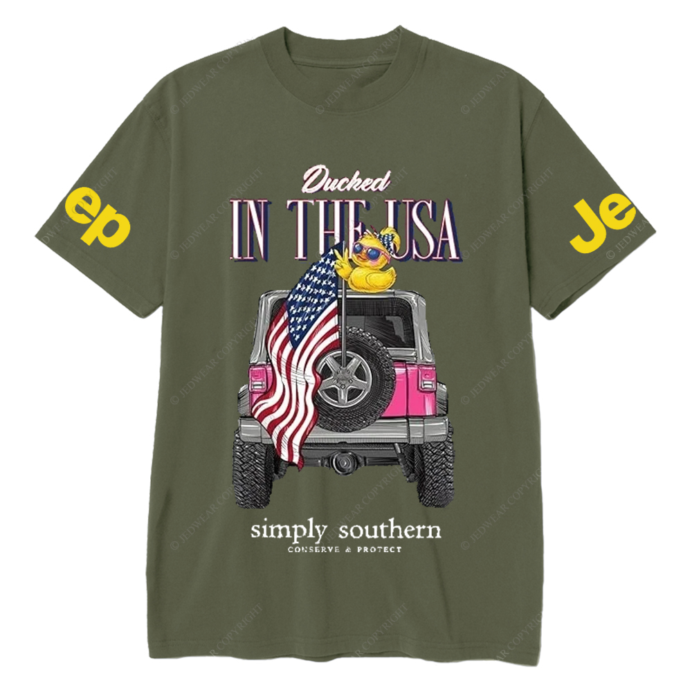 Simply Southern Rubber Duck Ducked Jp T-Shirt