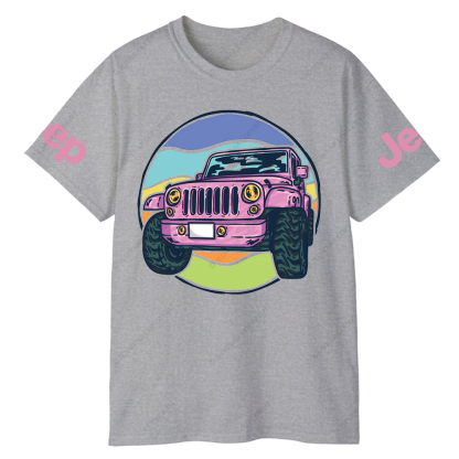 Pink Off-Road Adventure Vehicle Jp T-Shirt
