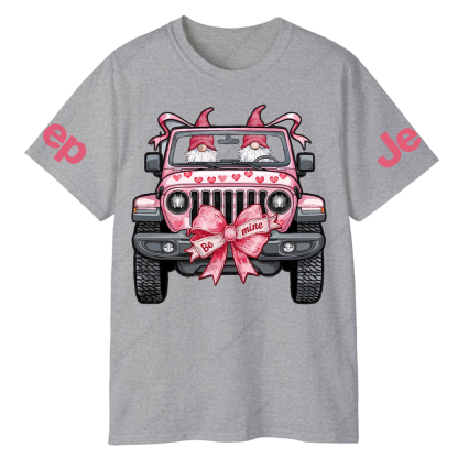 Valentine Gnomes Pink Car Jp T-Shirt