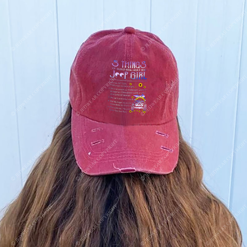 5 Things You Should Know About This Girl Jp Baseball Cap