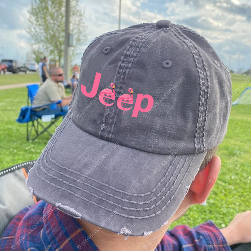 Pink Swan Flamingo Jp Baseball Cap