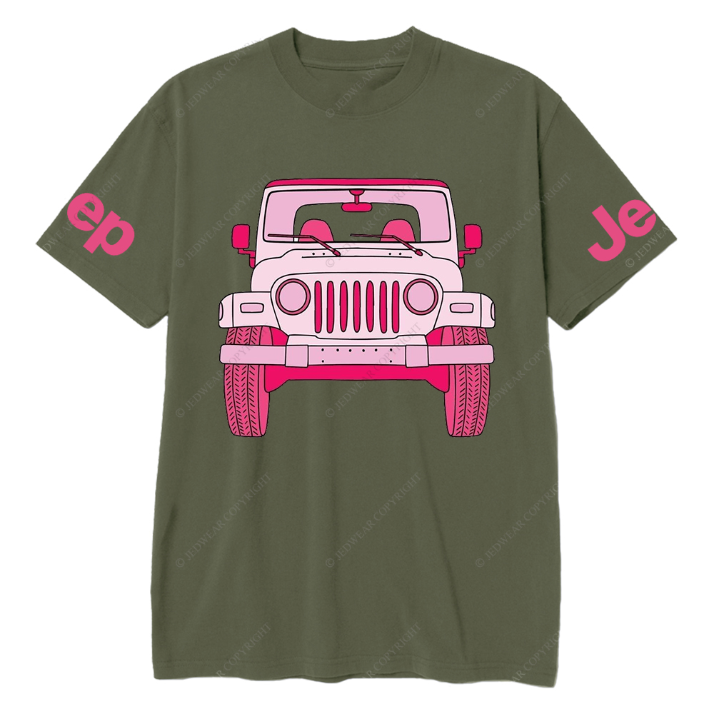 Off-Road Adventure Pink Vehicle Jp T-Shirt