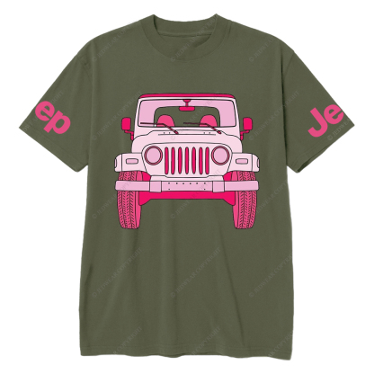 Off-Road Adventure Pink Vehicle Jp T-Shirt