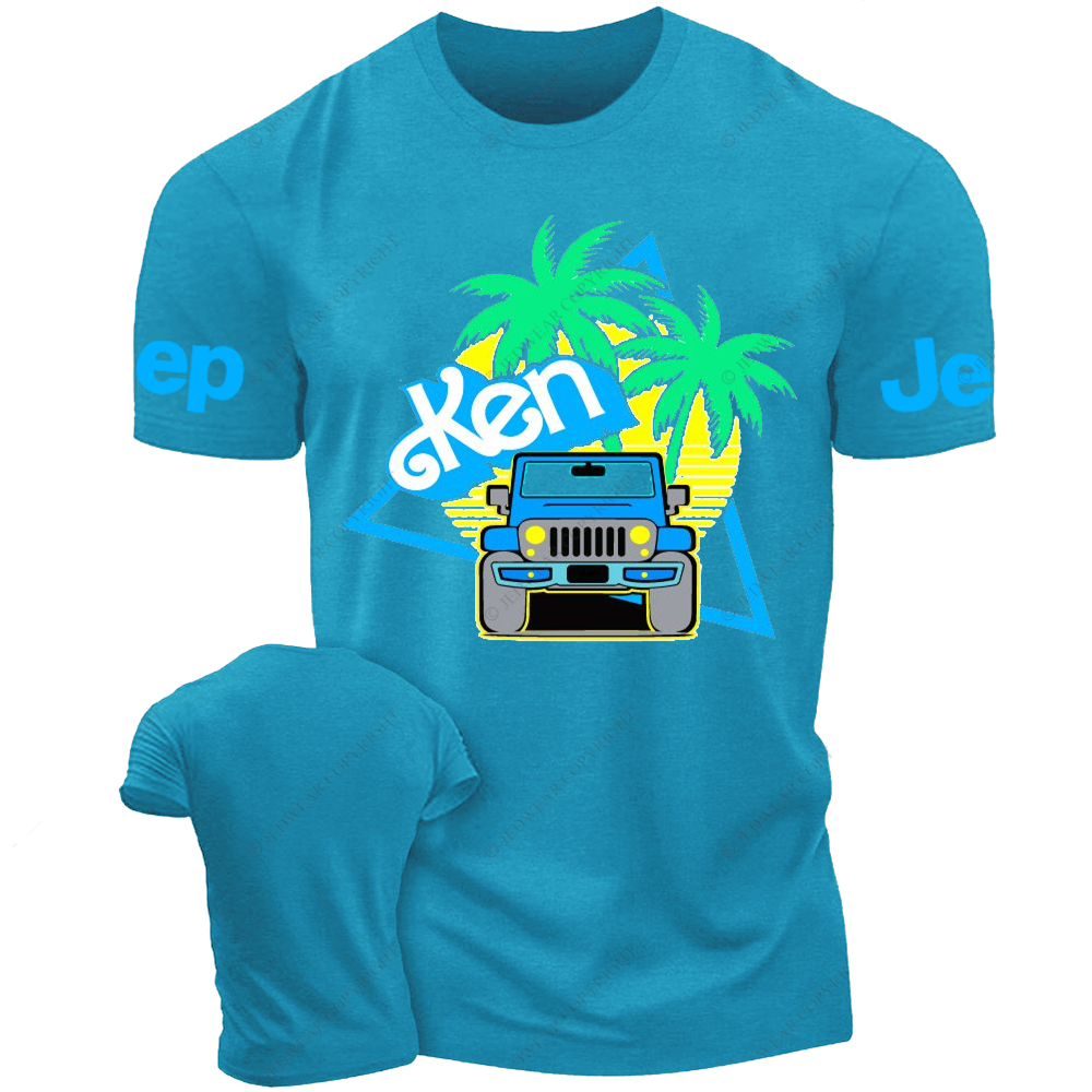 Off-Road Adventure Blue Vehicle Ken Jp T-Shirt 