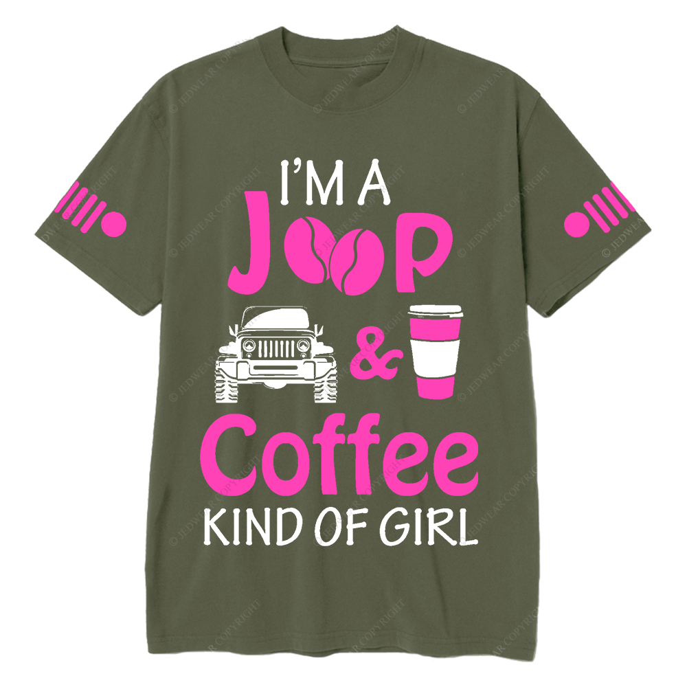 I’m A Car And Coffee Kind Of Girl Jp T-Shirt