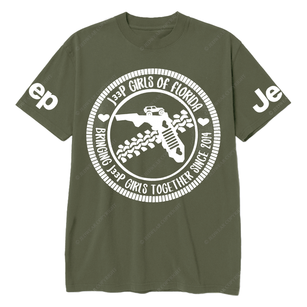 Florida Bringing Car Girls Together Since 2014 Jp T-Shirt 