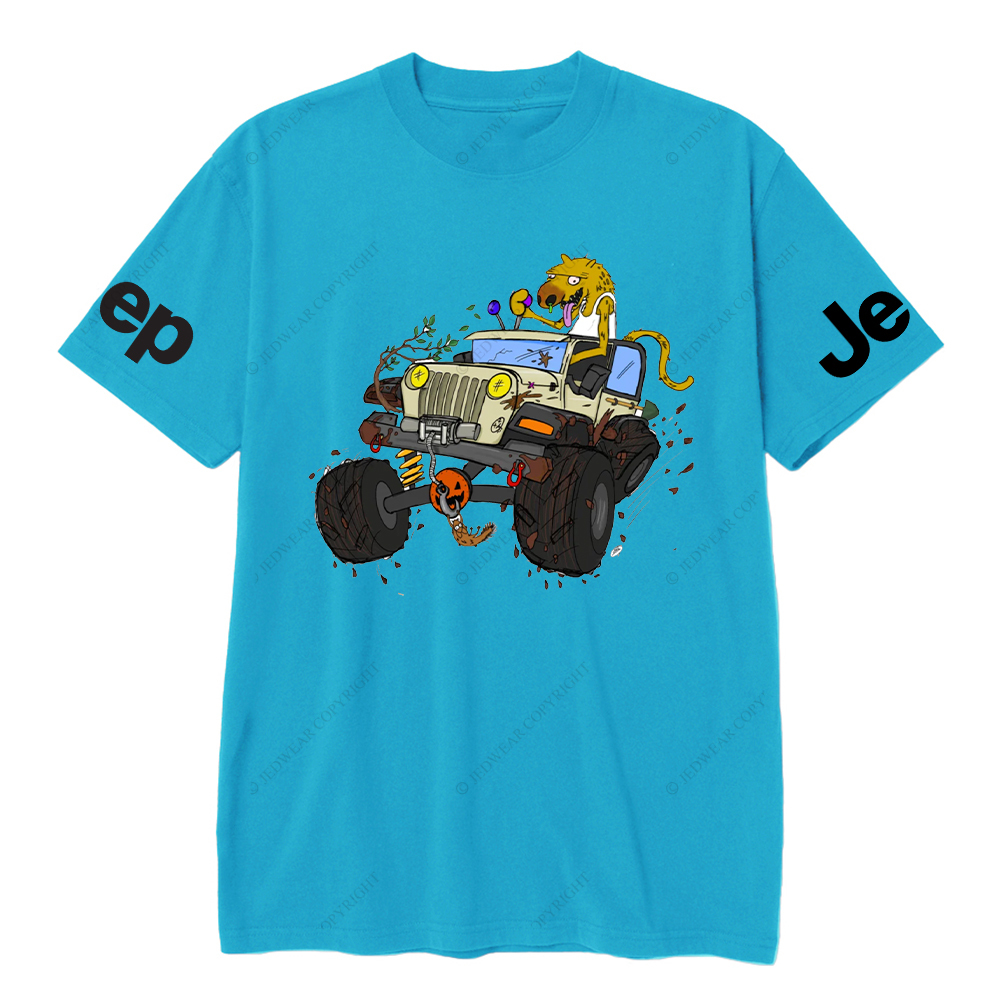 Wolf Is Driving Branches Mud Spots JP T-Shirt