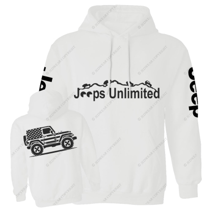American Flag Unlimited Jp Casual Hoodie