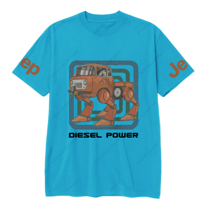Funny Style Diesel Power Red  Four Wheeler JP T-Shirt