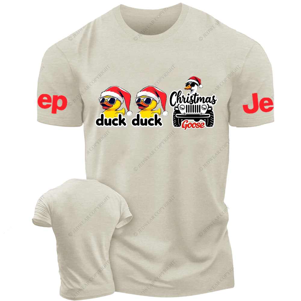 Duck Silly Goose Offroad 4x4 Christmas Jp T-Shirt 