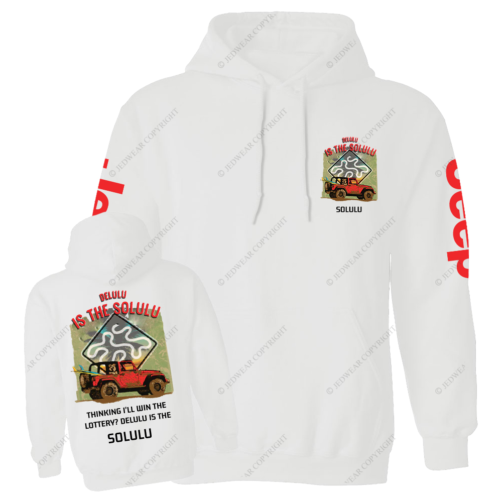  Delulu Is the Solulu Jp Casual Hoodie