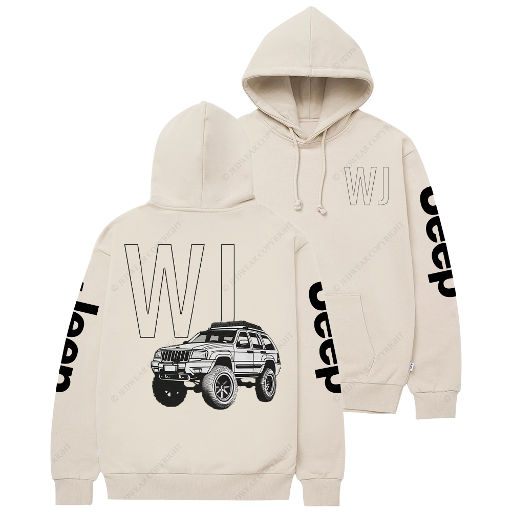 WJ Off-Road Adventure Vehicle Jp Casual Hoodie