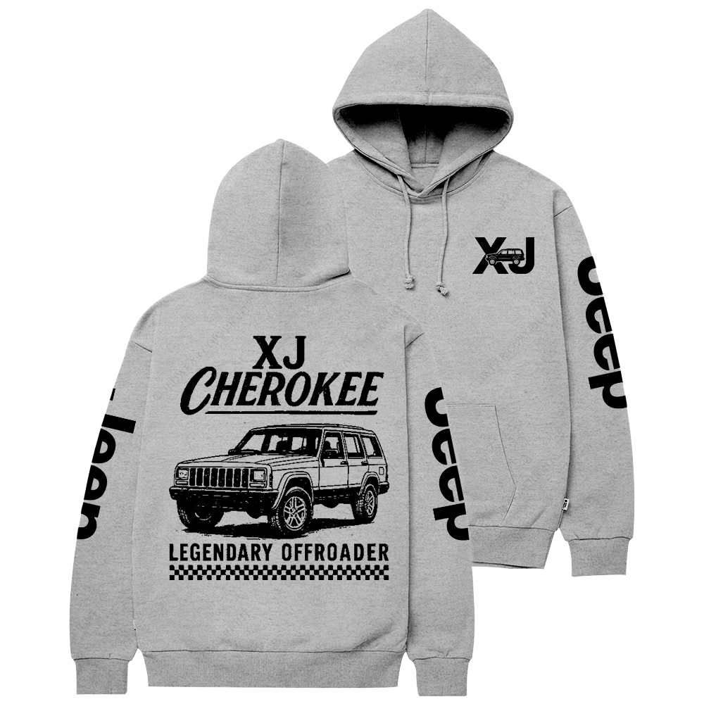 Cherokee XJ Cherokee Legendary Offroader Art Jp Casual Hoodie