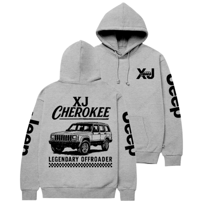 Cherokee XJ Cherokee Legendary Offroader Art Jp Casual Hoodie