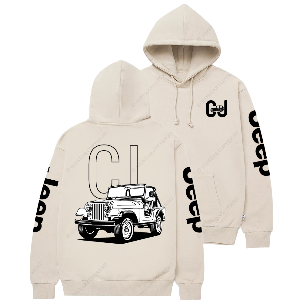 CJ  Offroad Art Jp Casual Hoodie