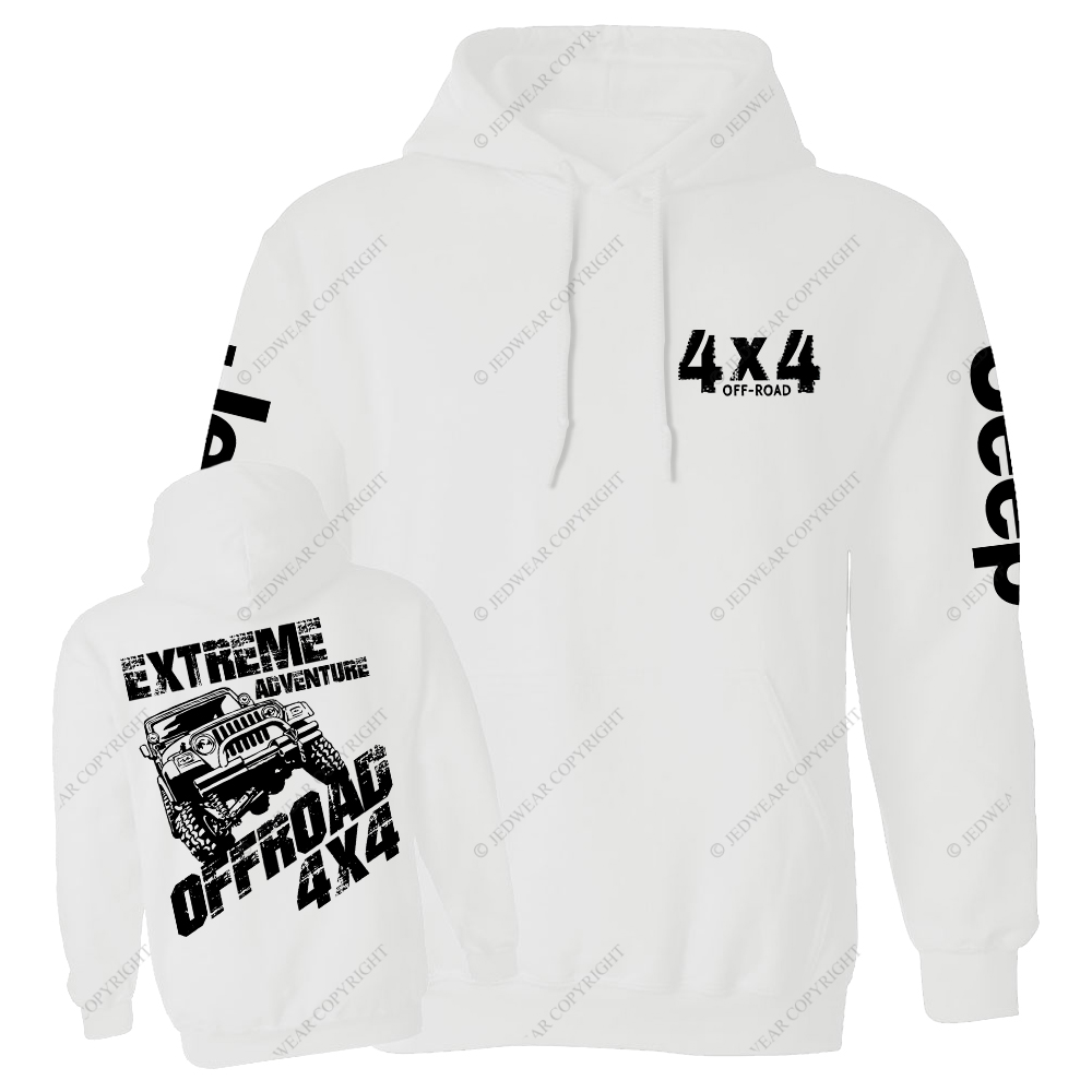 Extreme Adventure Offroad 4x4 Jp Casual Hoodie