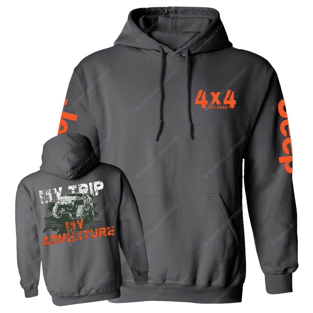 My Trip My Adventure Offroad 4x4 Jp Casual Hoodie