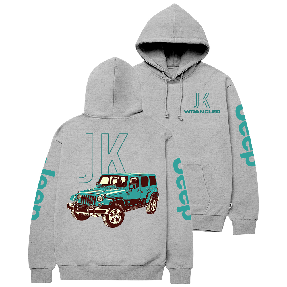 Green Wrangler JK Jp Casual Hoodie