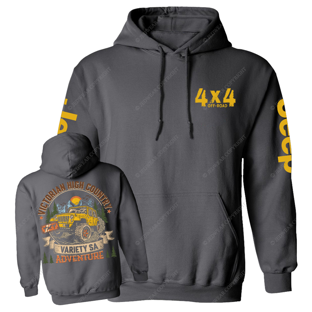 Victorian High Country 4x4 Adventage Jp Casual Hoodie