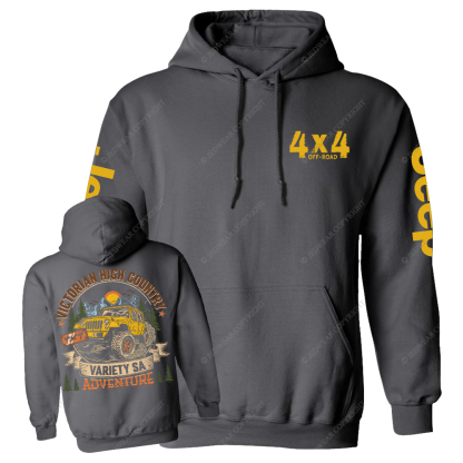 Victorian High Country 4x4 Adventage Jp Casual Hoodie