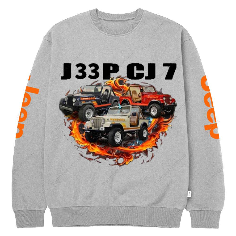 Rubicon CJ-7 Jp Crew Neck Sweatshirt
