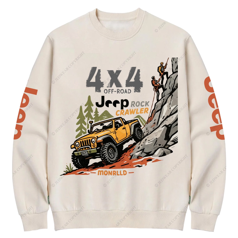 Rock Crawler Monrlld Jp Crew Neck Sweatshirt