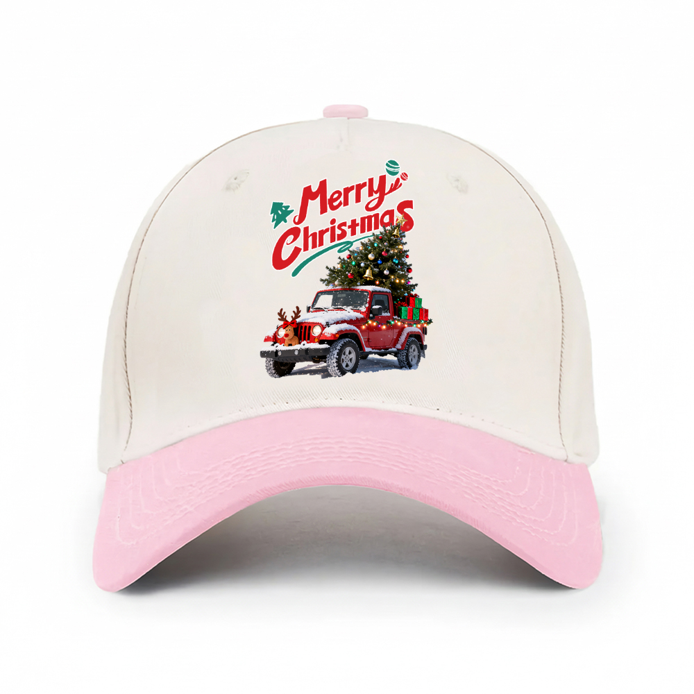 Merry Christmas Elk Gladiator Jp Trucker Hat