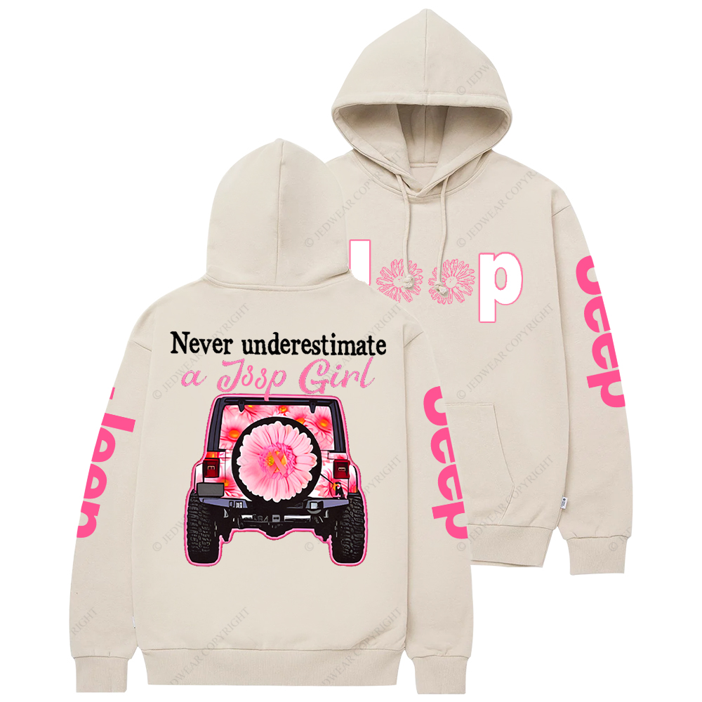 Never Underestimate A Car Girl Jp Casual Hoodie